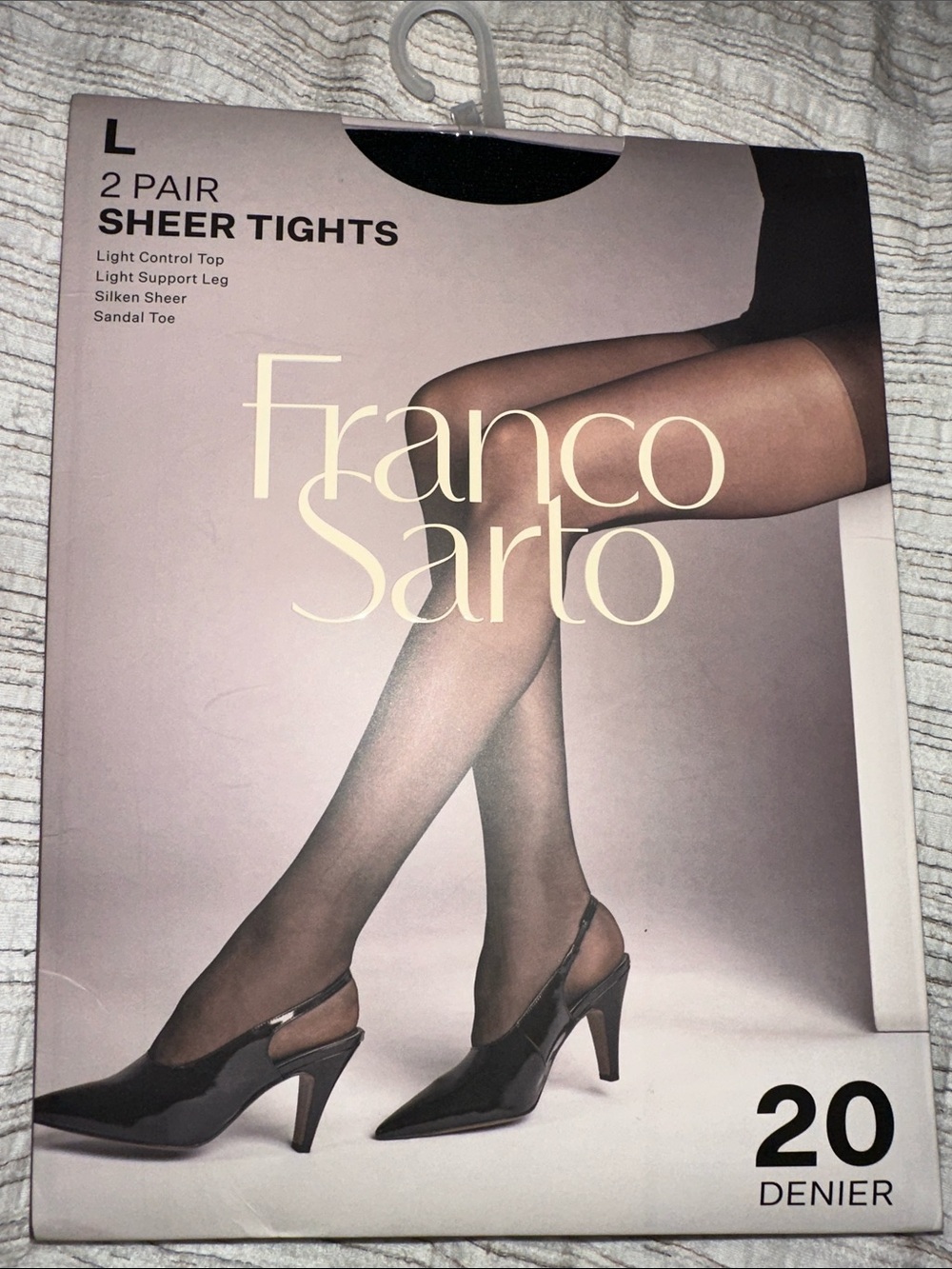 Franco Sarto Sheer Tights 2 Pair
